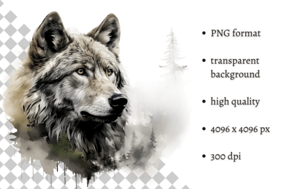 Black & White Wild Animals PNG Clipart: A Versatile Asset