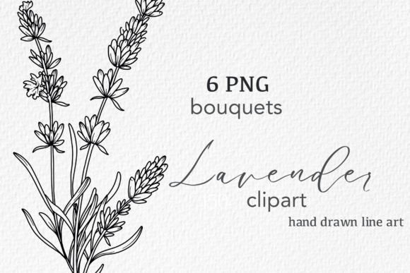 Lavender Clipart Line Art: Elevate Your Designs Naturally