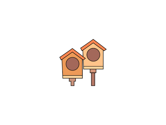 Spring Bird Cage Illustrations: Your Go-To Design Asset