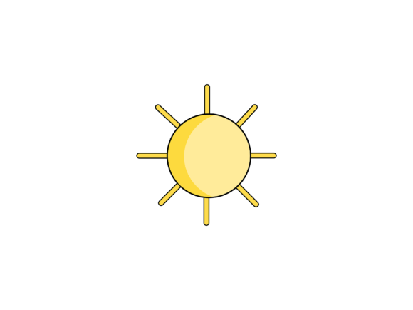 Spring Sun Illustrations: More Than Just a Design Asset