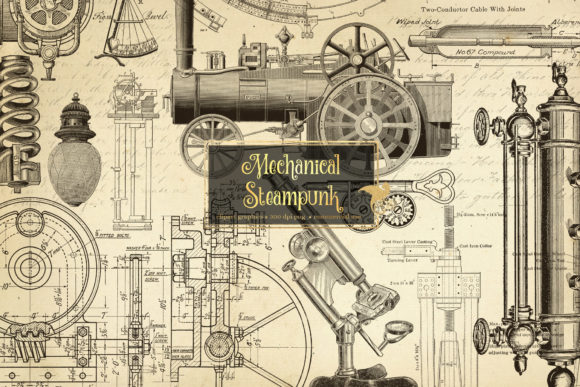 Unlocking Vintage Engineering: A Guide to Mechanical Steampunk Overlays