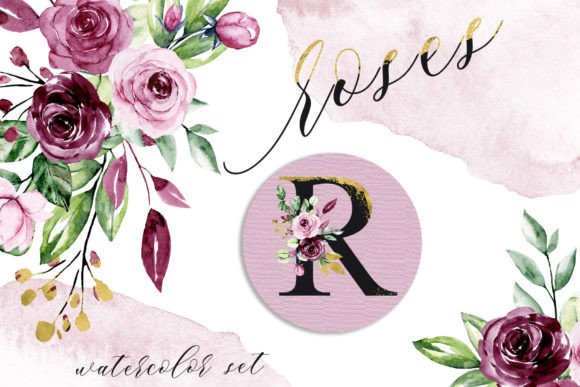 Watercolor Flowers Roses: A Complete Design Asset Guide